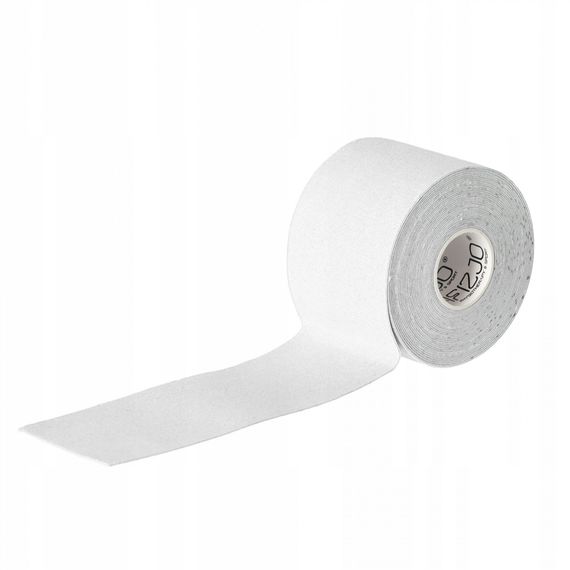 Стрічка кінезіологічна (кінезіо тейп) 4FIZJO 5 см x 5 м 4FJ0544 White (P-5907739318831) | Зображення 1
