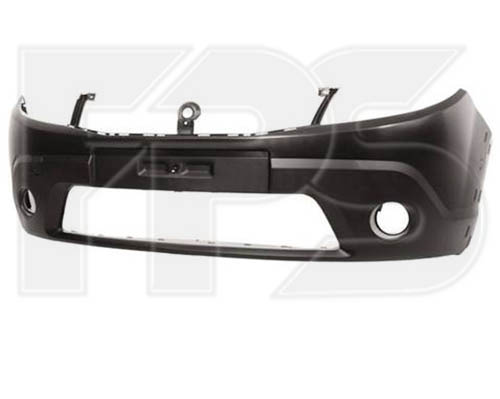 Передний бампер Renault Sandero Stepway '08-13  с отв. под птф