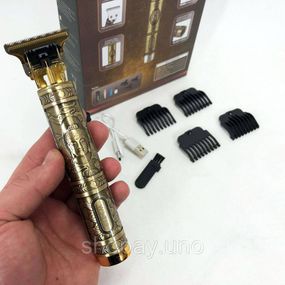 Электробритва для головы Hair Clipper WS-T99, Многофункциональная аккумуляторная машинка для стрижки CB-74