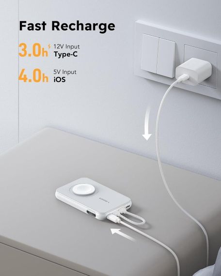 Зовнішній акумулятор Power Bank VEGER PD 10000MAH W1171 | Зображення 3