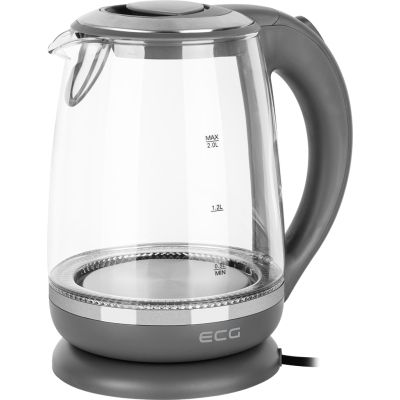 Електрочайник ECG RK 2020 Grey Glass (RK2020 Grey Glass) | Зображення 1