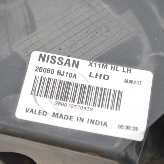 Фара ліва Nissan NV200 2009-2019 Фара передня ліва Ніссан НВ200 26060BJ10A | Зображення 7