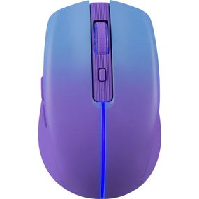 Мишка Defender Mystery MM-301, бездротова Bluetooth+2.4G, 1600 dpi., 4кн., 500mAh,  LED, фіолетова