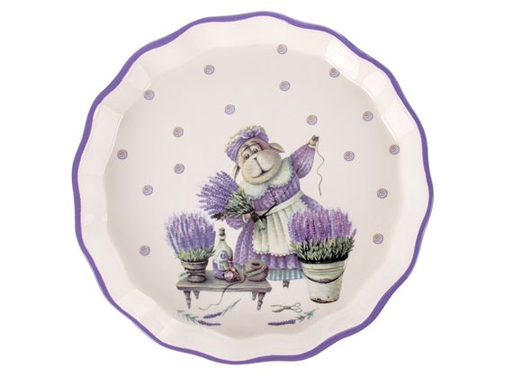 Круглое блюдо для запекания Lavender Story Round 25х4 см