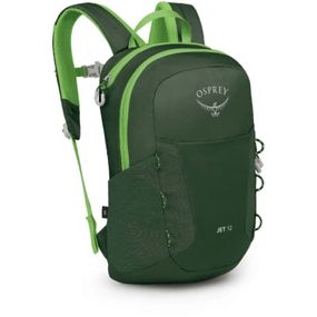 Рюкзак туристический Osprey Jet 12 green canopy/limeline green - O/S - темно-зелений (009.3895)