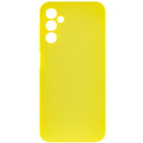Чохол Silicone Cover Lakshmi Full Camera (AAA) для Samsung Galaxy A15 4G/5G / M15 5G Жовтий / Yellow