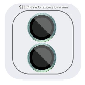 Захисне скло Metal Classic на камеру (в упак.) для Apple iPhone 16 (6.1") / 16 Plus (6.7") Бірюзовий / Azure