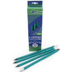 Набор карандашей J. Otten ECO 655B-HB 12 штук