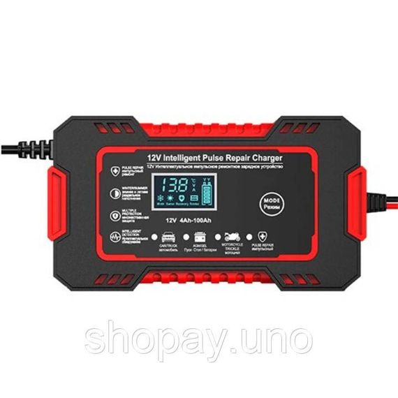 Интеллектуальное зарядное устройство EAFC 12V 6A для авто и мото аккумуляторов | Зображення 2