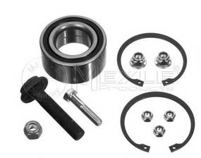 Підшипник маточини AUDI 100, A4, A6, VW PASSAT 88-08 перед. міст (Вир-во MEYLE) MEYLE 1004980137 на AUDI 200 седан (44, 44Q)