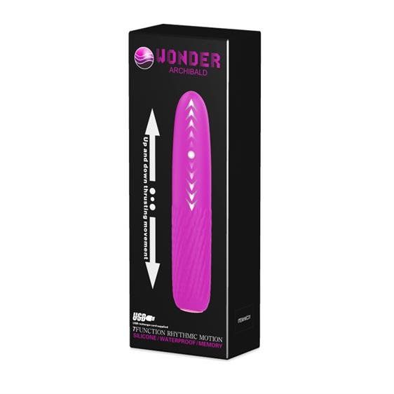 Вібратор - Wonder Archibald Vibrator Purple | Зображення 8