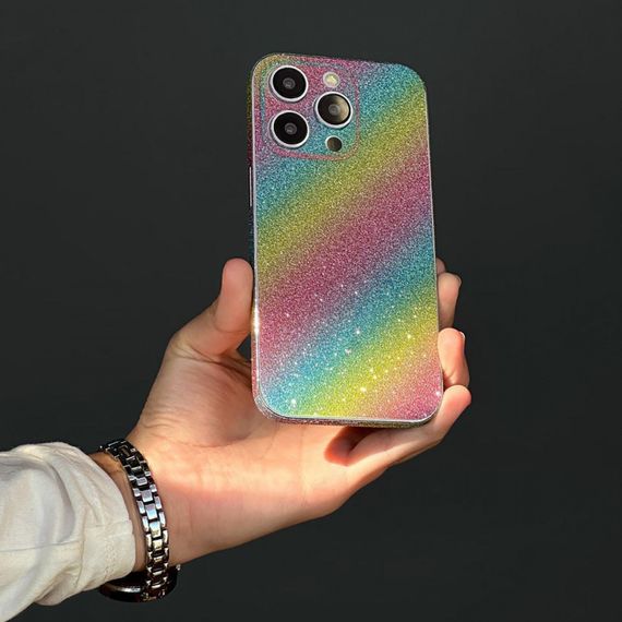 Захисна гідрогелева плівка BLADE Hydrogel Screen Protection back Shine series green | Зображення 8