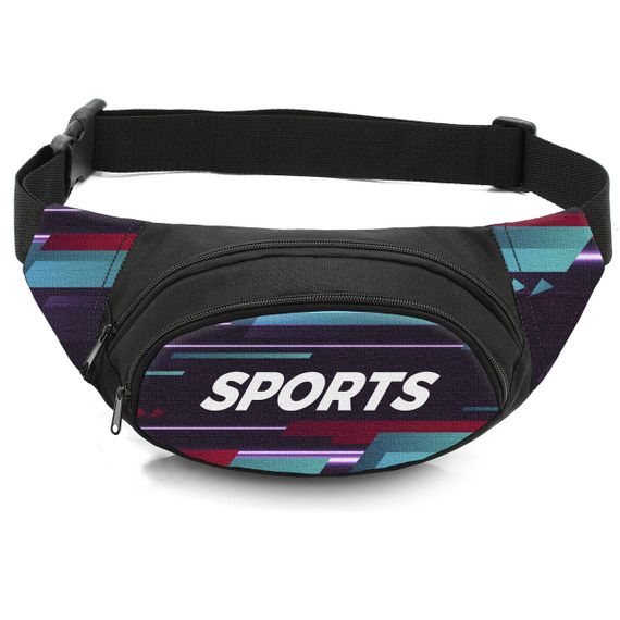 Сумка-бананка дитяча з принтом Sport поясна сумка для хлопчика (4617)