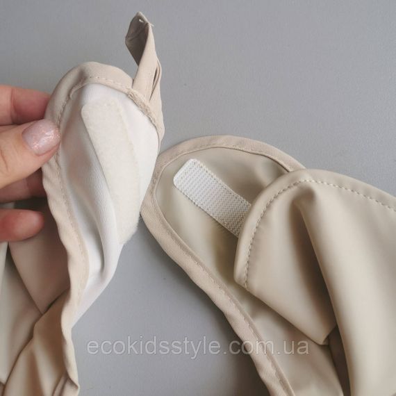 Дитячий багаторазовий не промокаючий нагрудник фартушок з рюшами | Зображення 3