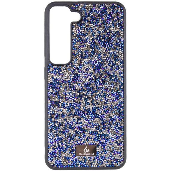 TPU чохол Bling World Rock Diamond для Samsung Galaxy S23, Синій