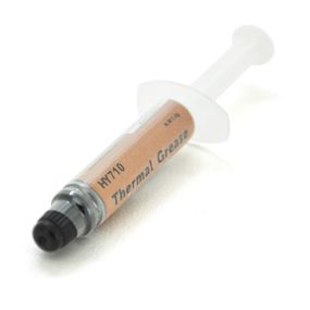 Паста термопровідна HY-710 1g, шприц, Grey, > 3, 17W / m-K, <0.067 ° C-in² / W, -30 ° ≈240 °, OEM Q50