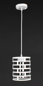 Люстра підвісна LOFT на 1 лампочку 27771 Білий 25-100х15х15 см.
