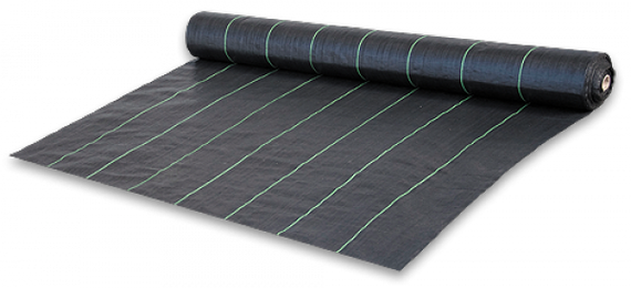 Агротканина проти бур'янів Bradas 90 г/м² чорна 1,1 x 100 м (AT9411100)