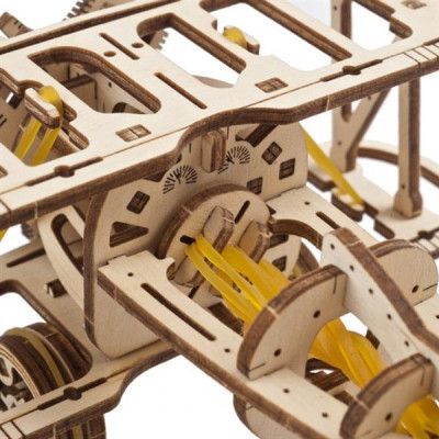 Конструктор Ugears механический Минибиплан (70159) | Зображення 7