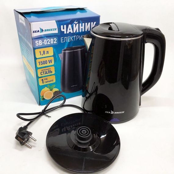 Чайник термос SeaBreeze SB-0202 AJ-791 1.8Л, 1500Вт | Зображення 6