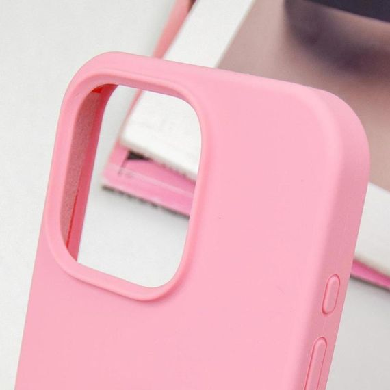 Чохол Silicone Case Full Protective (AA) для Apple iPhone 14 Pro (6.1") Рожевий / Pink | Зображення 3