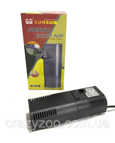 Внутрішній фільтр для акваріума SunSun HJ-611B 6 Вт 450 л/год до 100 л
