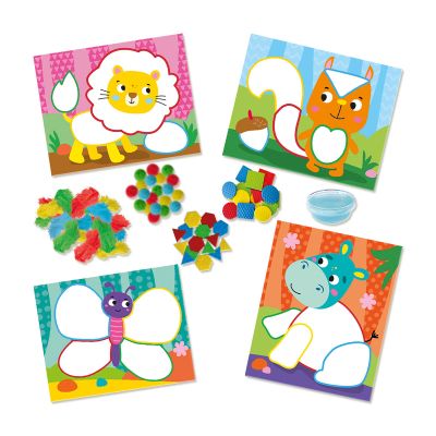 Набор для творчества Ses Creative Montessori Сортуй кольори та матеріали (14062S) | Зображення 1