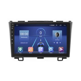 Штатная магнитола Lesko для Honda CR-V III 2006-2009 экран 9"  6/128 4G Top Хонда