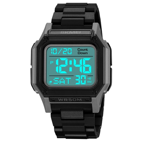 Skmei 2264BKGYWT Black-Grey-White | Зображення 1