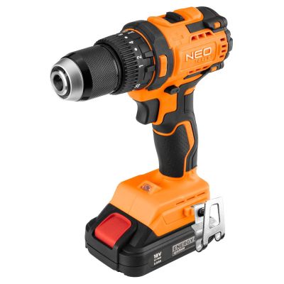 Шуруповерт Neo Tools Energy+ 18V, бесщеточный, 95Нм, 0-320/0-1700об/мин 1.2кг (без АКБ и ЗУ) (04-619) | Зображення 1