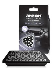 Ароматизатор AREON Aroma Box Черный кристалл под сидение банка (под сидение)