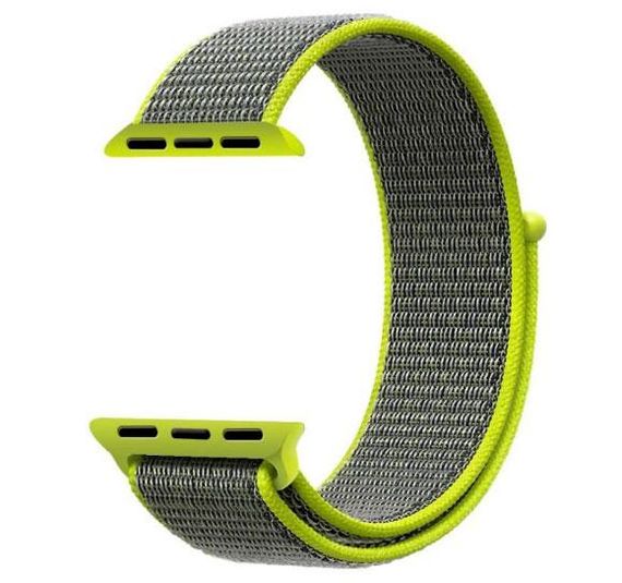 Нейлоновый ремешок Primo для Apple Watch 42mm / 44mm / 45mm - Green | Зображення 1