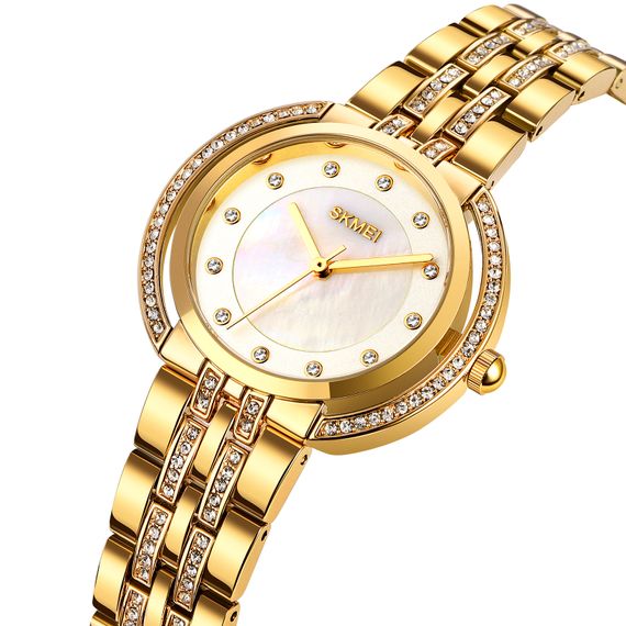 Жіночий годинник Skmei 1979GD Gold | Зображення 1