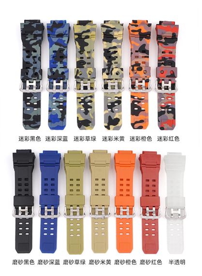 Ремінець для Casio G-Shock GW-9400/9300 Camo Orange SI | Зображення 3