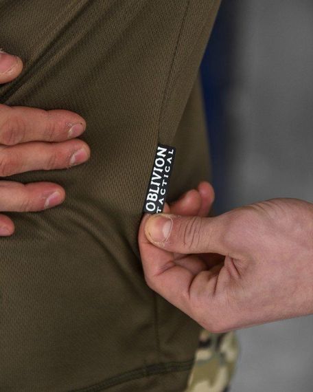 Тактическая потоотводящая  футболка  Oblivion tactical  berserk oliva  ВТ6783 | Зображення 5