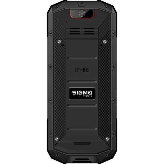Мобільний телефон Sigma X-treme PA68 Black Red (4827798466520) | Зображення 1