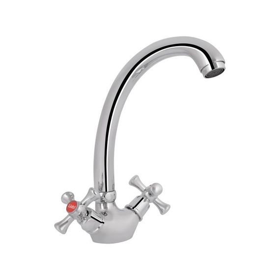 Смеситель для кухни Lidz Lamb 273F двухвентильный LDLAM273FCRM21890 Chrome