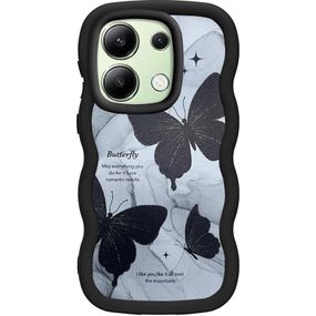 Чехол TPU Cloudy Pictures для Xiaomi Poco X6 / Note 13 Pro 5G Butterflies