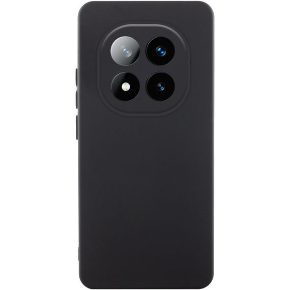 Чохол Silicone Cover Lakshmi Full Camera (AAA) для Xiaomi Redmi Note 14 Pro 5G Чорний / Black