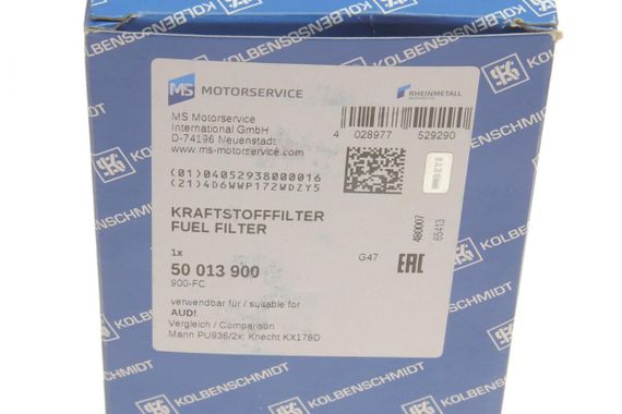 Фільтр паливний VW Caddy 1.9-2.0SDI 5 болтів  50013900 | Зображення 3