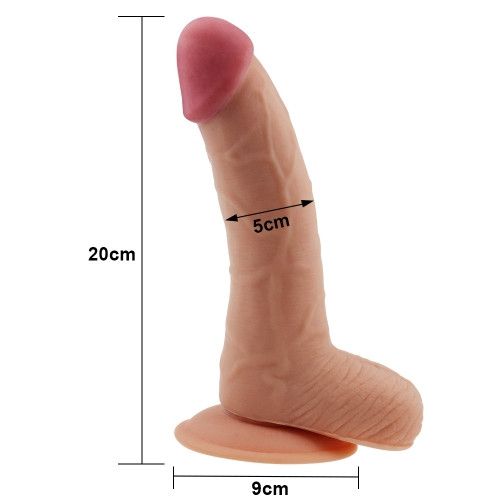 Фалоімітатор - The Ultra Soft Dude 8.8" Sex Aura | Зображення 5