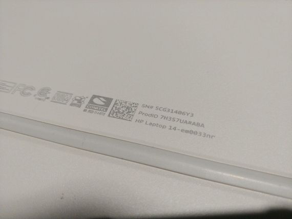Ультрабук HP 14-em033nr / 14" (1366x768) TN / AMD Ryzen 3 7320U (4 (8) ядра по 2.4 - 4.1 GHz) / 4 GB DDR5 / 128 GB SSD M.2 / AMD Radeon 610M Graphics / WebCam / Windows 11 б/в | Зображення 8