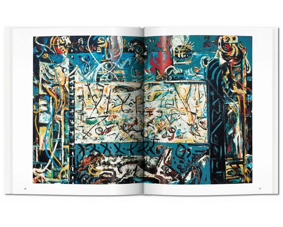Великие художники книга о живописи Джексона Поллока Pollock. Leonhard Emmerling, Taschen Книги для художников | Зображення 5
