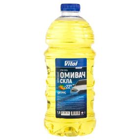 Омивач скла зимовий VITOL "-22" Цитрус 1.8л