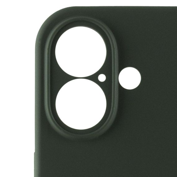 Чохол Silicone Case Full Camera Protective (AA) для Apple iPhone 16 Plus (6.7") Зелений / Cyprus Green | Зображення 3