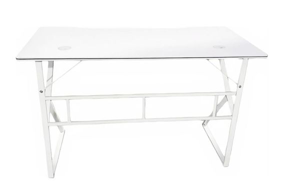 Стіл геймерський комп'ютерний Bonro 276 металевий 120×60 білий (42401080) | Зображення 2