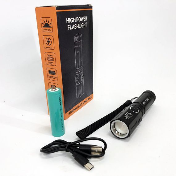 Фонарь для домашних нужд PLD-535-2, Ручной фонарь с высокой яркостью Мощный светодиодный OZ-91 | Зображення 1