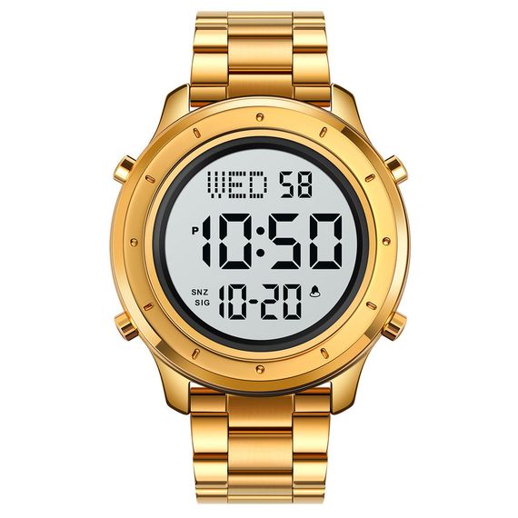 Годинник S2kmei 1864SGDWT Gold-White Steel