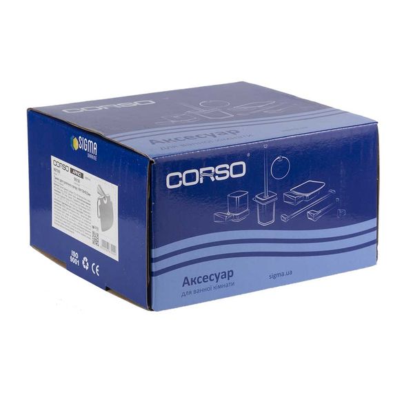 Тримач для туалетного паперу Corso ARNO 149×138×93.5мм (9687909) | Зображення 1