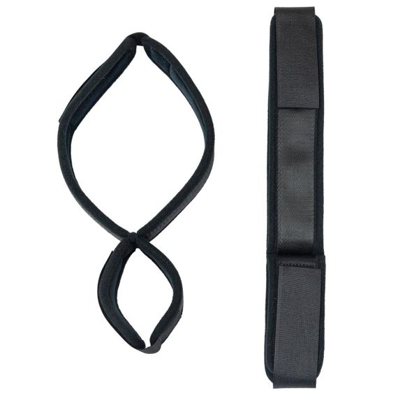 Фіксатори для руки і стегна Punishment - Thigh to Wrist Restraints - Black Sex Aura | Зображення 1